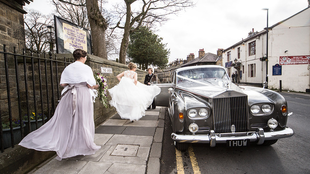 Wedding photographer The Timble Inn