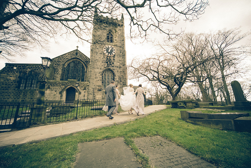 Wedding photographer The Timble Inn